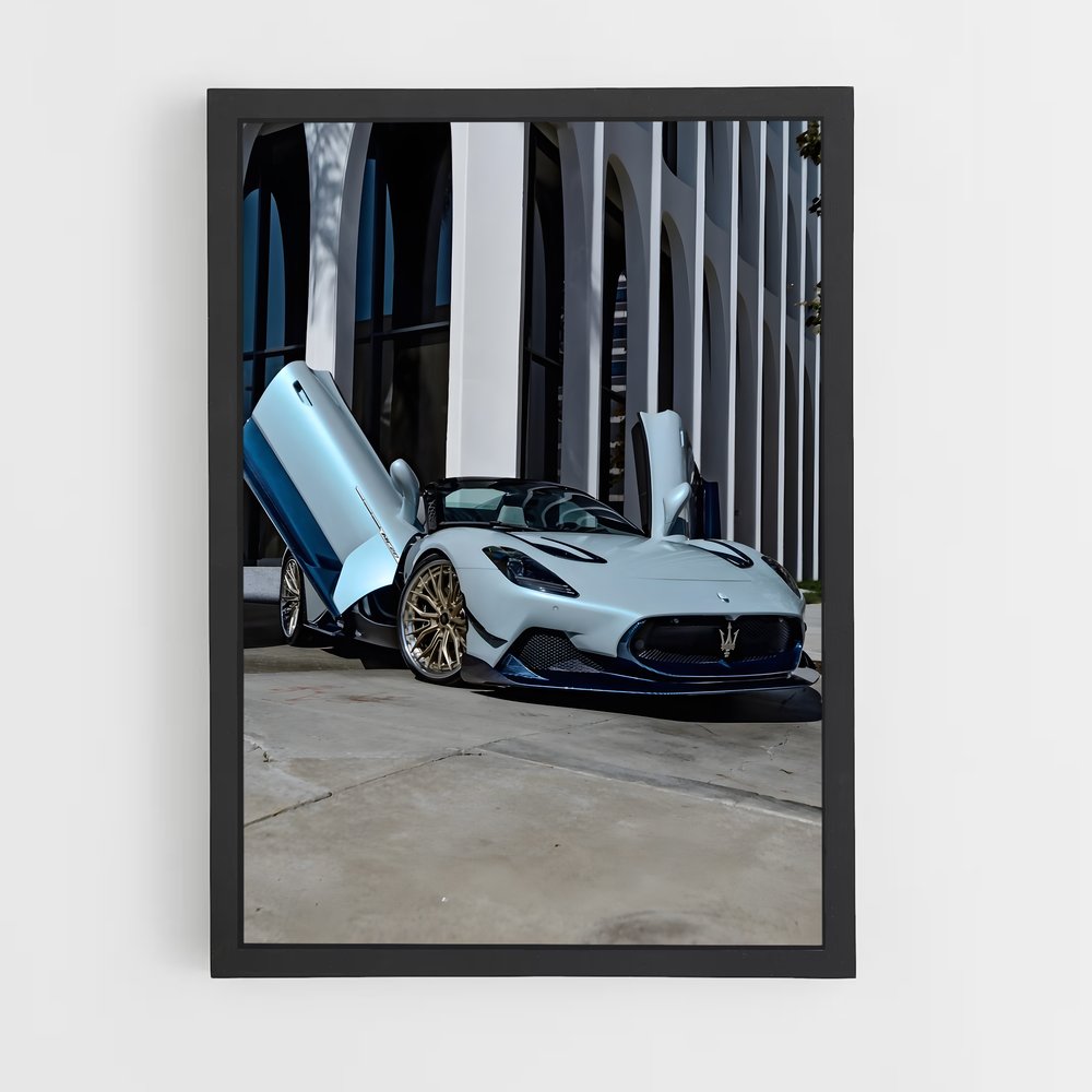 Poster Cielo Racer – affiche Maserati (vue 2)